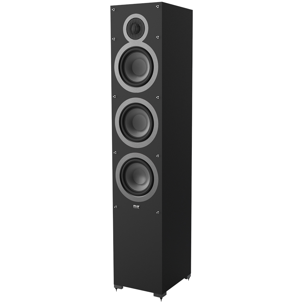 Напольная акустика Elac Debut F6 black brushed vinyl - 🎵 купить в Самаре