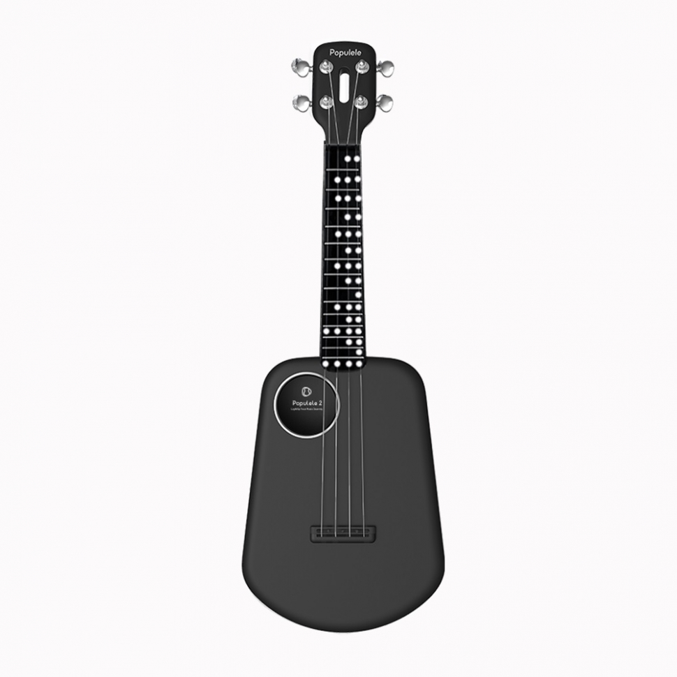 Умное укулеле PopuMusic Populele 2(M1) Smart Ukulele Carbon Fiber Edition  Black - купить в Самаре по цене 18200 руб.