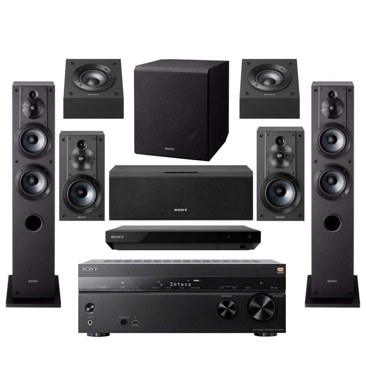 Комплект домашнего кинотеатра Sony STR-DN1080 + UBP-X700 + SS-CSE + SS-CS3  + SS-CS5 + SS-CS8 + SA-CS9 - 🎵 купить в Самаре по цене 176060 руб.